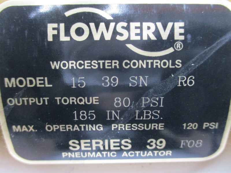 FLOWSERVE 1539SNR6 11/2B4416TSE 120PSI NSNP