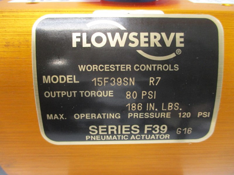 FLOWSERVE 15F39SNR7 11/2E441166TTSE 120PSI NSNP