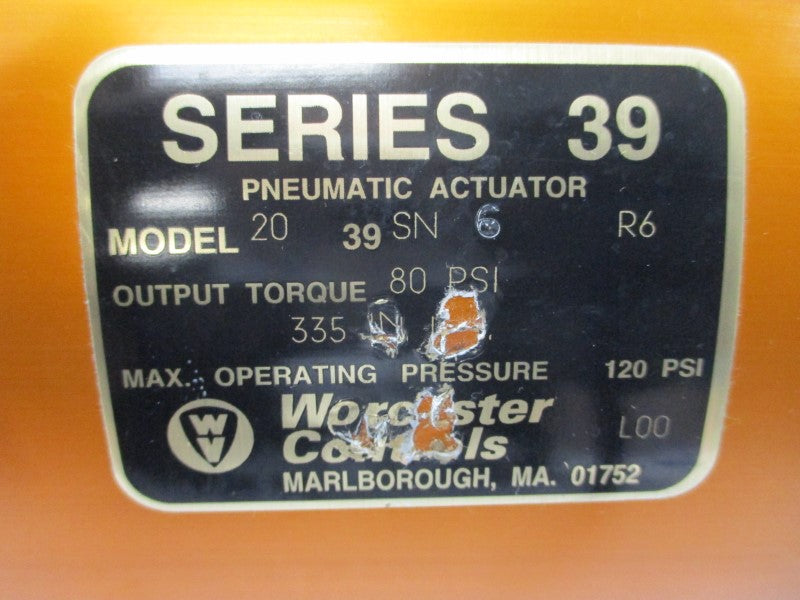 FLOWSERVE 2039SN6R6 11/2PWK4466TTCV1N0518R1 120PSI NSNP