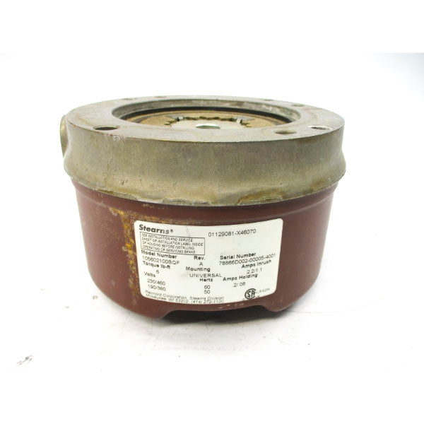 STEARNS 105602100BQF 230/460V 2.2/1.1A REV. A UNMP