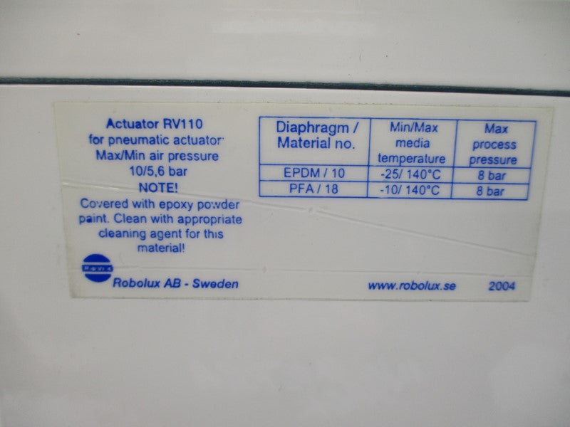 ROBO VALVE RV110 NSNP
