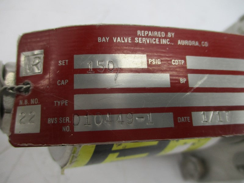 FLOW SAFE F84L-8 11-2160T-2069 150PSI 3/4" UNMP