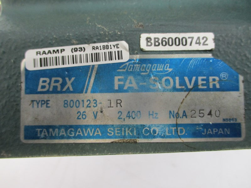 TAMAGAWA SEIKI 800123-1R FA-SOLVER 26V (AS PICTURED) UNMP