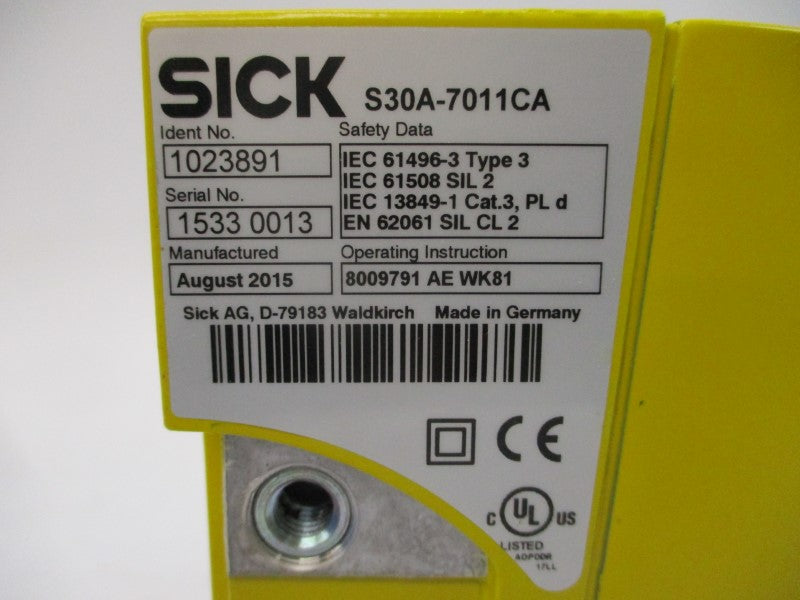 SICK S30A-7011CA 1023891 NSMP