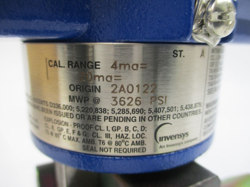 FOXBORO IDP10-I12B11F-M1 01202287 12.5-42.0VDC 3626PSI NSMP