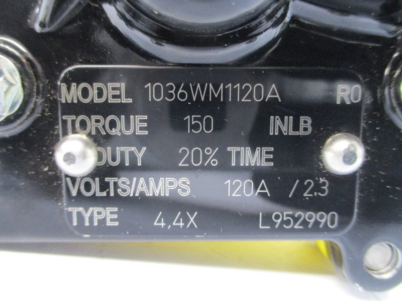 FLOWSERVE 1036WM1120A SERIES 36 120V 2.3A NSNP