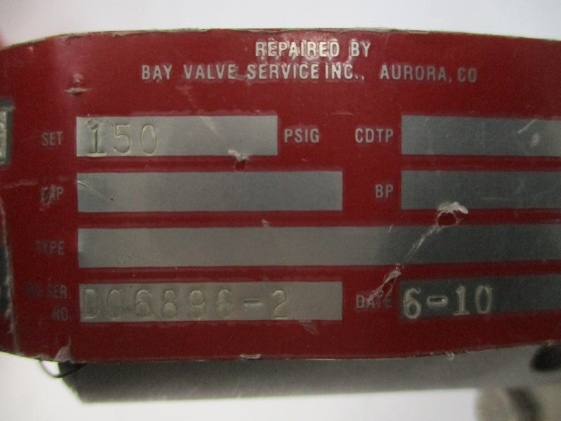 FLOW SAFE 11-2160T-206S F84L-8 150PSI 1" UNMP