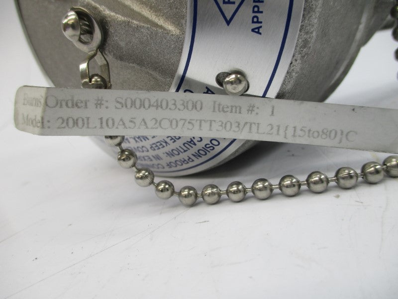 BURNS 200L10A5A2C075TT303/TL21 NSNP