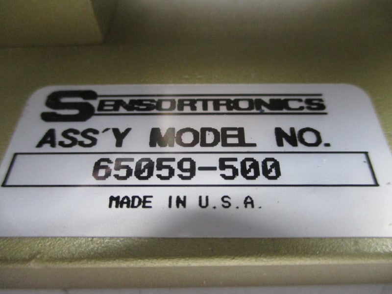 SENSORTRONICS 65059-500 65023-500-0107 NSNP