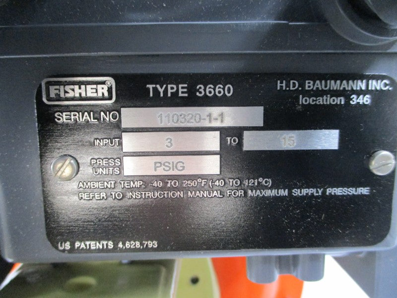 FISHER CONTROLS 32.24588 5-15PSI 0.5" NSNP