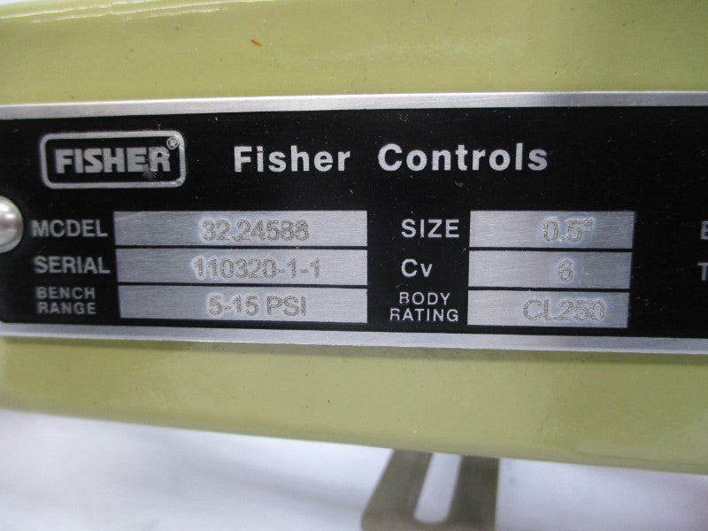 FISHER CONTROLS 32.24588 5-15PSI 0.5" NSNP