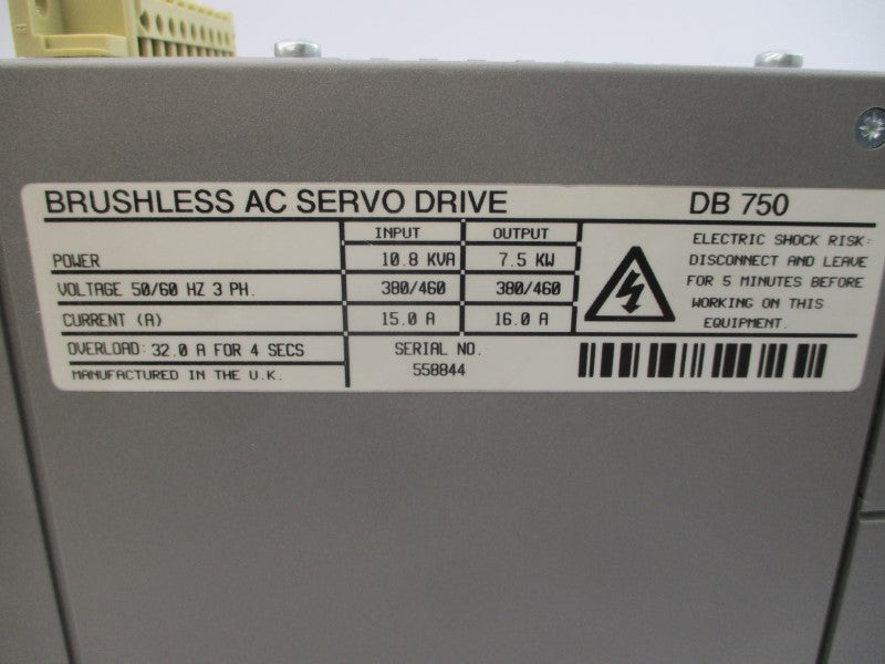DIGITAX DB750 380/460VAC 15.0A NSMP