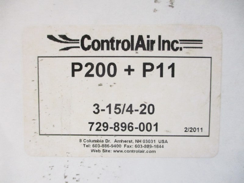 CONTROL AIR P200+P11 10-42VDC 3-15PSI NSMP