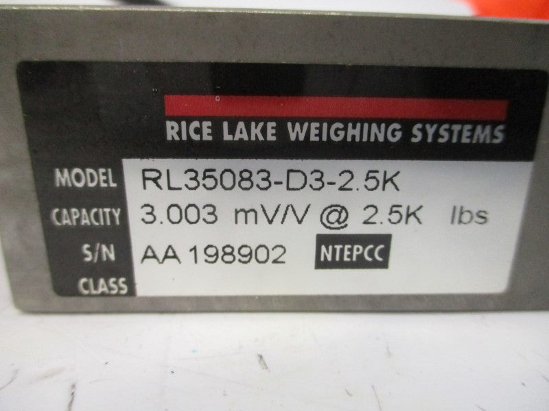 RICE LAKE WEIGHING SYSTEMS 1725301 RL35083-D3-2.5K NSMP