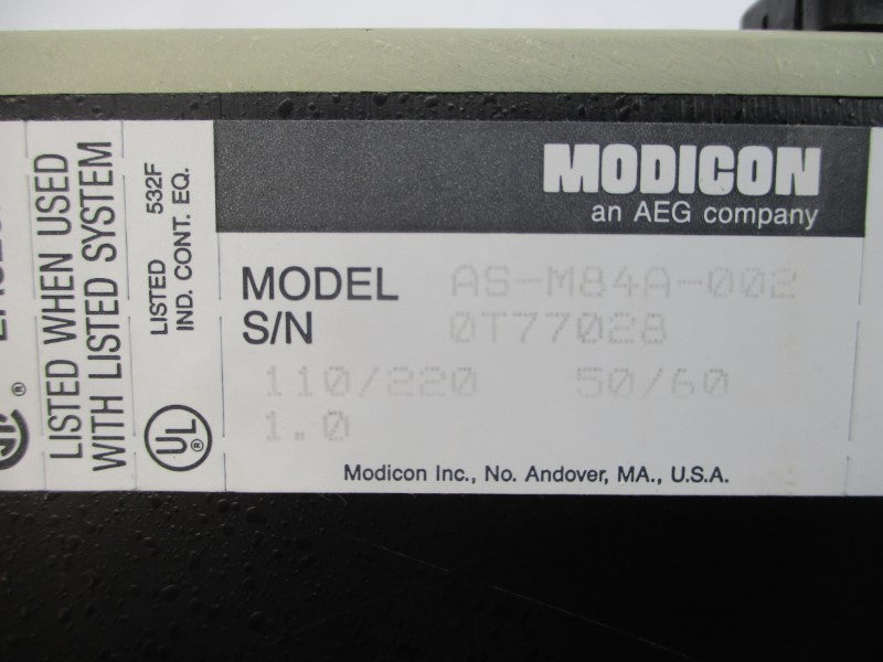 MODICON AS-M84A-002 110/220V 1.0A UNMP