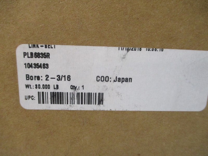 REXNORD PLB6835R 10435463 2-3/16" NSFS