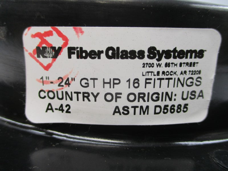 FIBER GLASS SYSTEMS A-42 ASTMD5685 1-24" NSNP