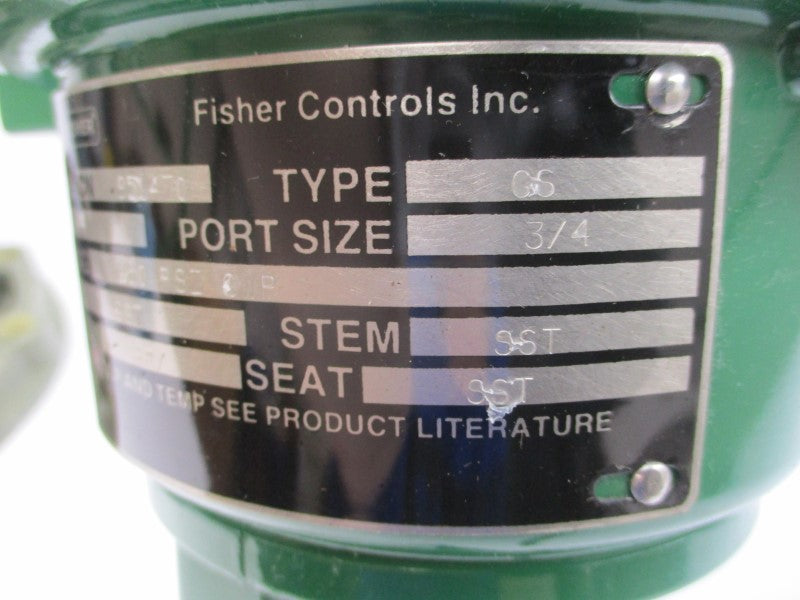 FISHER CONTROLS TYPE 513 GS SIZE 20 3-15PSI NSNP