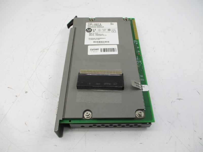 ALLEN BRADLEY 1785-ENET SER. B F/W B 5VDC 1.0A REV. E01 UNMP