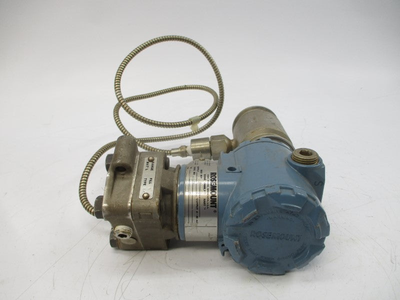 ROSEMOUNT 3051CG2A22A1AS1B4 10.5-55VDC 10PSI UNMP