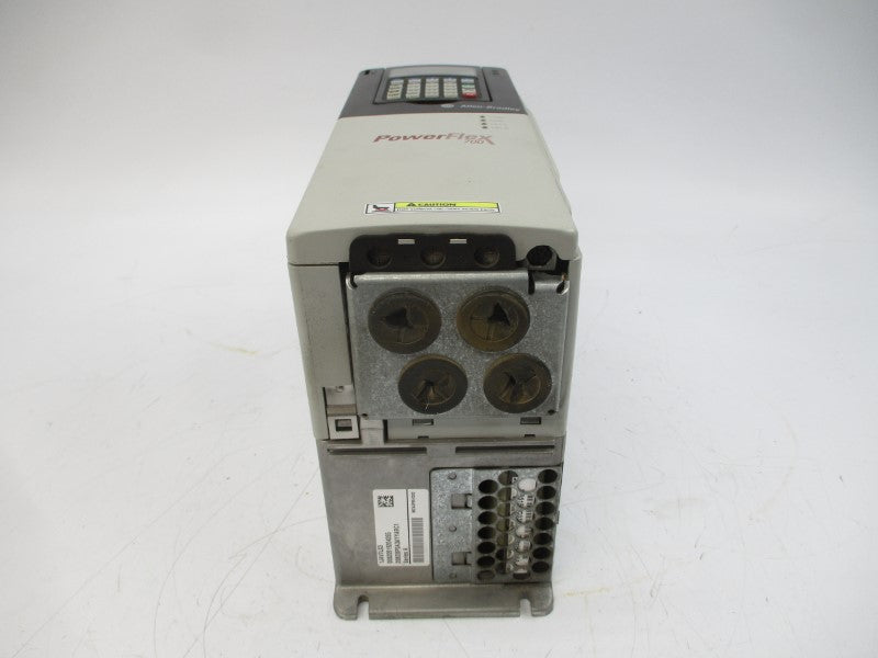 ALLEN BRADLEY 20BD8P0A3AYYARC1 SER. A F/W 2.003 480VAC 8A UNMP