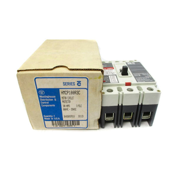 WESTINGHOUSE HMCP100R3C 6630C87G19 SER. C 600VAC 100A NSMP