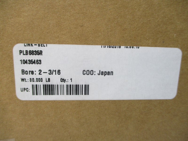REXNORD PLB6835R 10435463 2-3/16" NSMP
