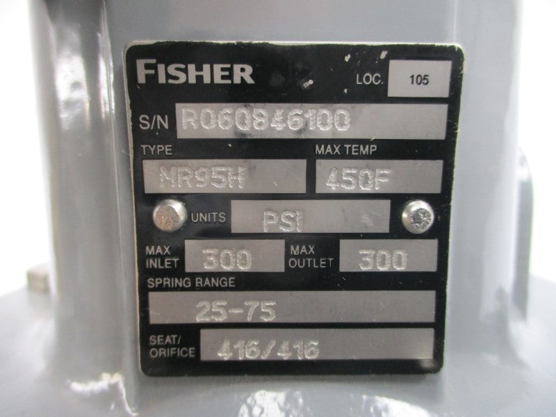 FISHER MR95H 300PSI 450'F NSNP