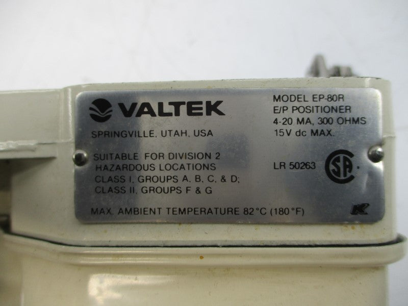 VALTEK EP-80R 15VDC UNMP