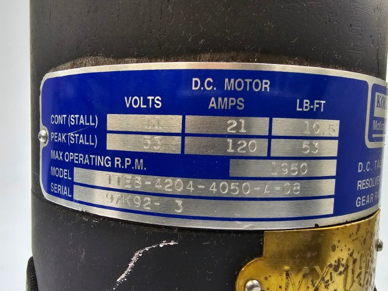 KOLLMORGEN TTEB-4204-4050-A-08 115V 4A (AS PICTURED) NSNP