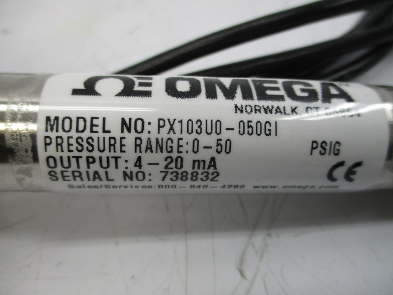 OMEGA PX103U0-050GI 0-50PSI NSMP