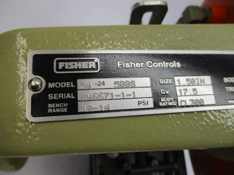 FISHER CONTROLS 54-24588S TYPE 3660 3-15PSI 1-1/2" NSNP