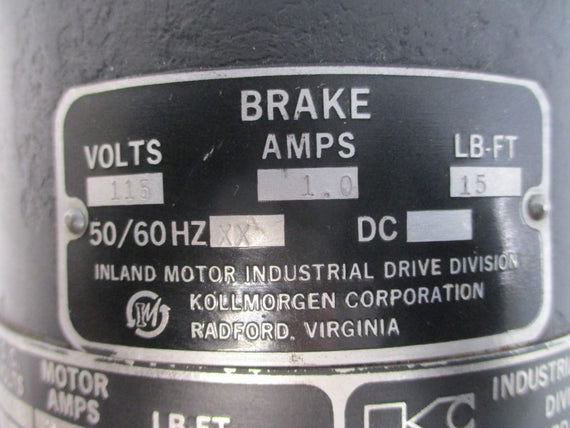 KOLLMORGEN TTB-4204-4050-A 115V 1.0A NSNP
