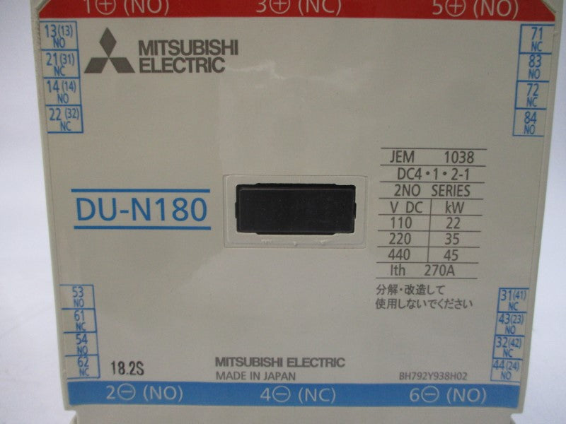 MITSUBISHI DU-N180 100-127VAC 270A NSMP