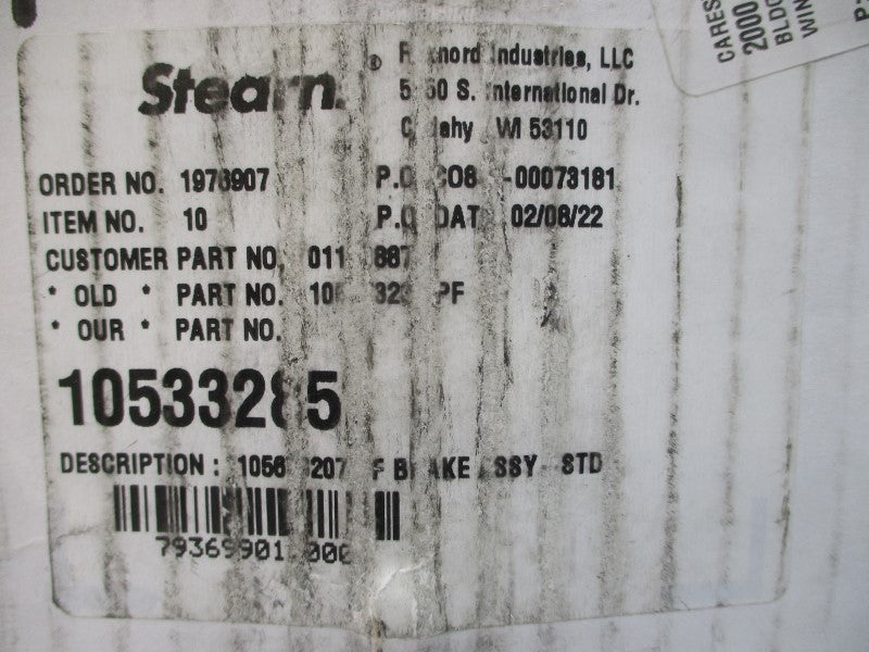 STEARNS 105673207PF 95-115V 4.3/.3A REV. C NSMP