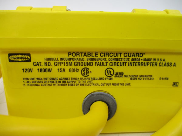 HUBBELL GFP15M 120V 15A NSNP