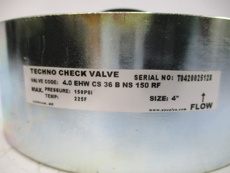TECHNO 4.0EHWCS36BNS150RF 150PSI 4" NSNP