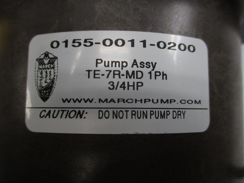 MARCH 0155-0011-0200 TE-7R-MD 230V 9.40A NSNP