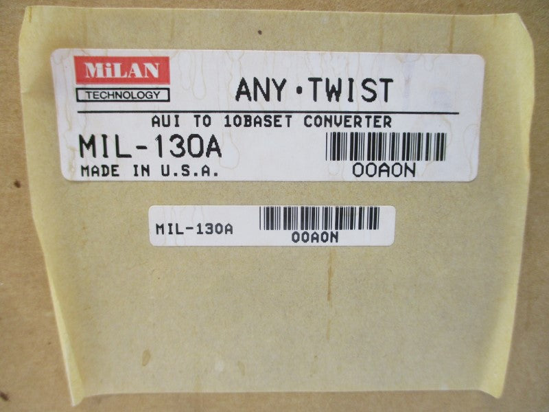 MILAN TECHNOLOGY MIL-130A 16VAC REV. D NSMP