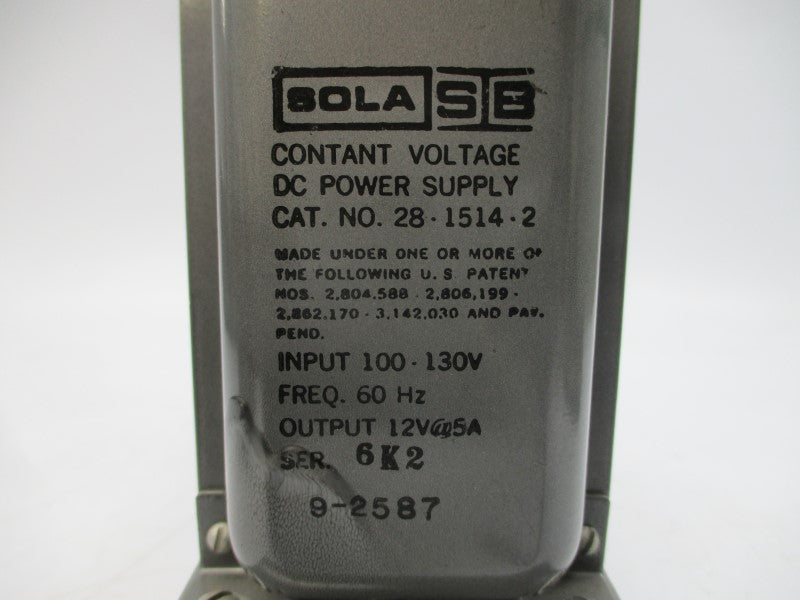 SOLA 28-1514-2 100-130V NSNP