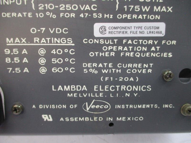 LAMBDA LDS-P-01 250VAC 9.5A NSNP