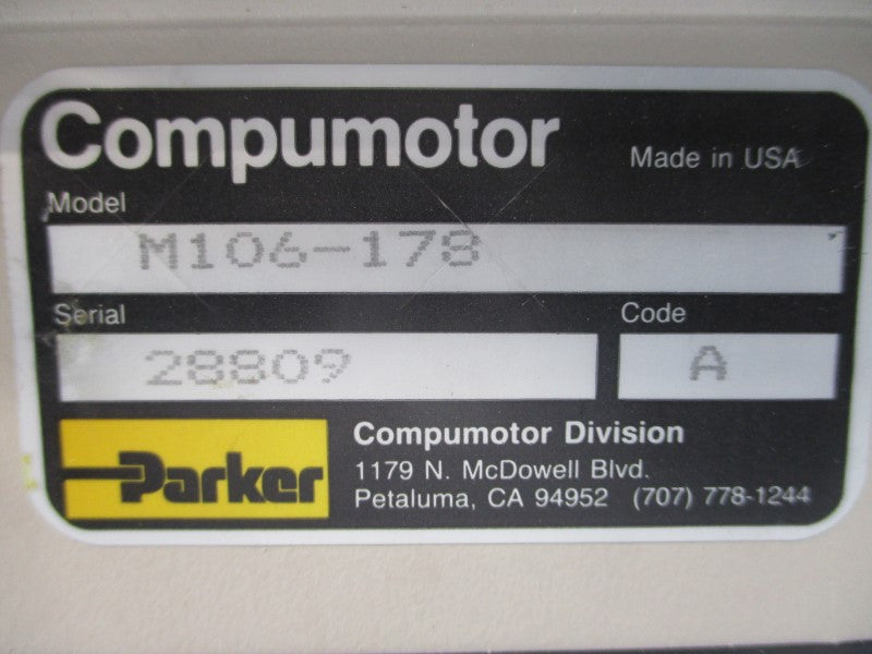 PARKER M106-178A NSNP