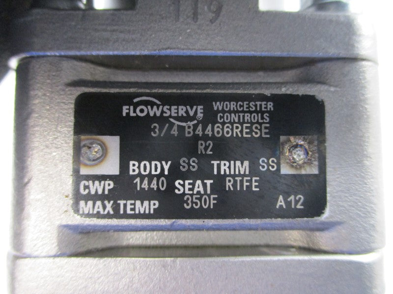 FLOWSERVE 1039S120AR6 B4466RESE 120PSI 3/4" NSNP