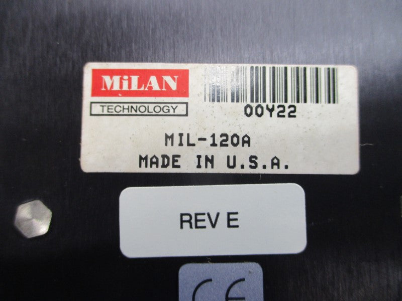 MILAN TECHNOLOGY MIL-120A 12-20VAC REV. E NSMP