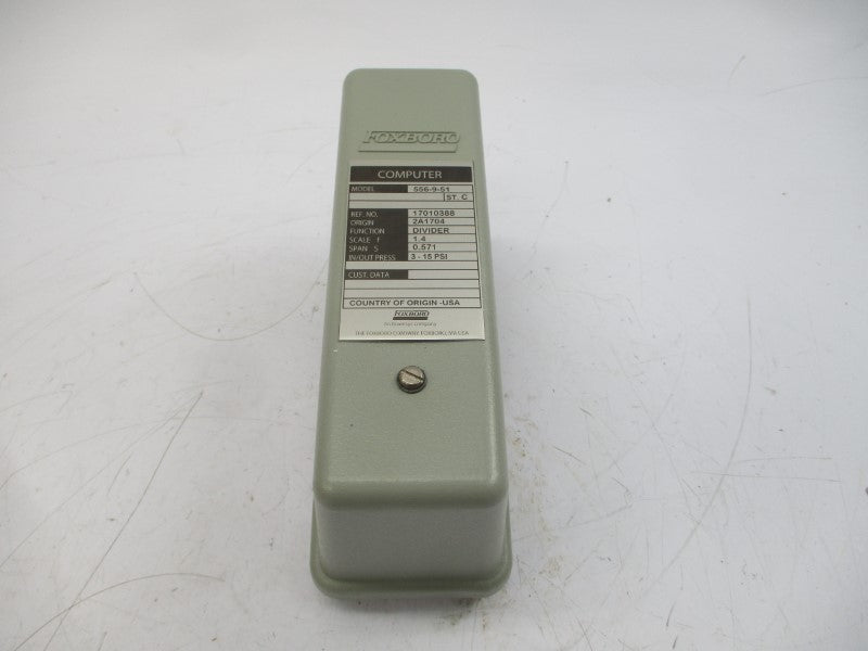 FOXBORO 556-9-51 3-15PSI NSMP