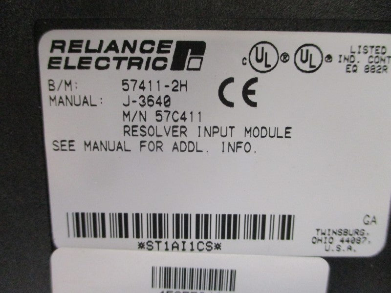 RELIANCE ELECTRIC 57C411 57411-2H UNMP