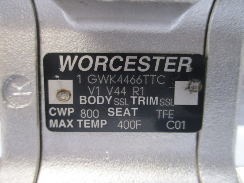 WORCESTER CONTROLS 2039SN6R6 1GWK4466TTC 120PSI 1" NSNP