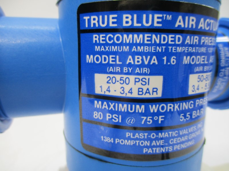 TRUE BLUE ABVA1.6 ABVS1.6 80PSI NSNP