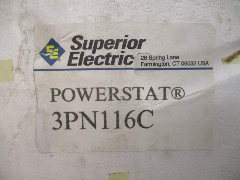 SUPERIOR ELECTRIC 3PN116C 120V NSMP