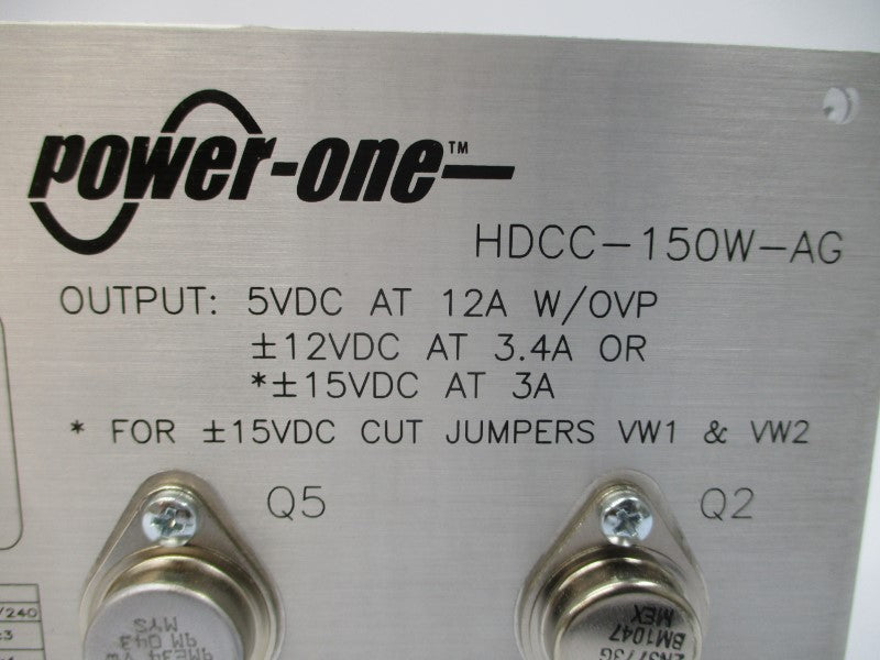 POWER ONE HDCC-150W-AG 230/240VAC 2/4A NSMP